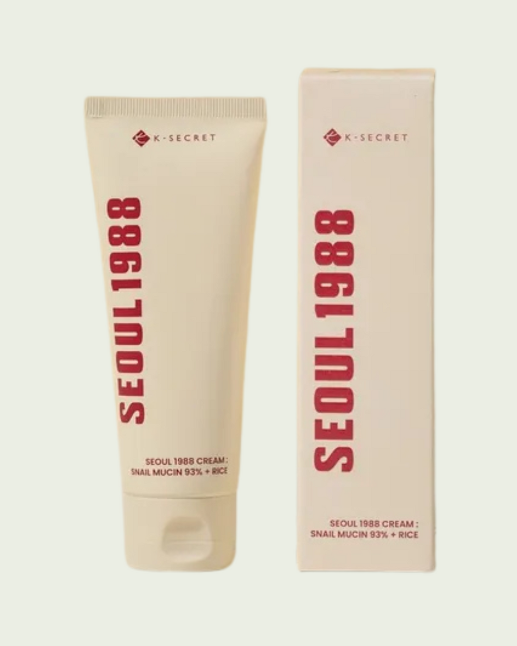Seoul 1988 Cream : Snail Mucine 93% + Rice